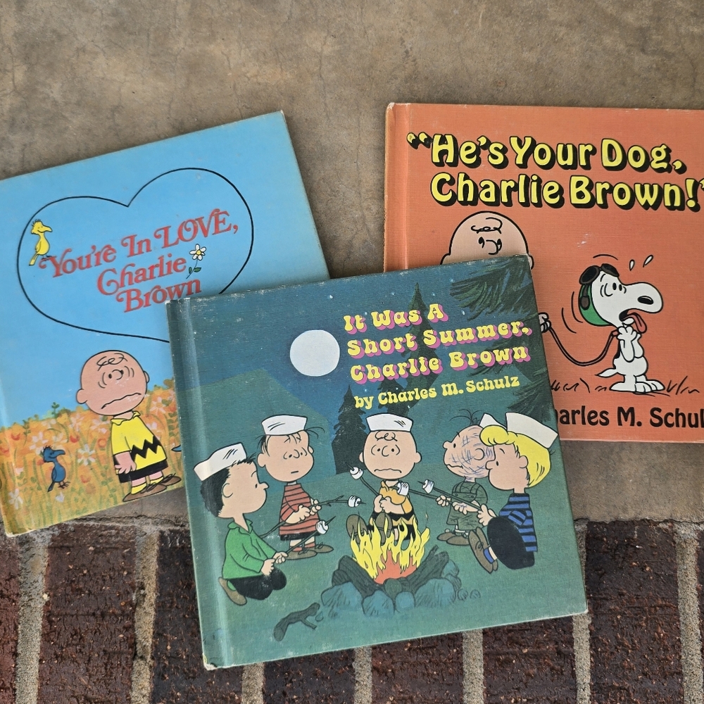 Charlie Brown 1st Editions Books